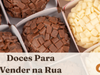 Doces variados para vender na rua - brigadeiros gourmet